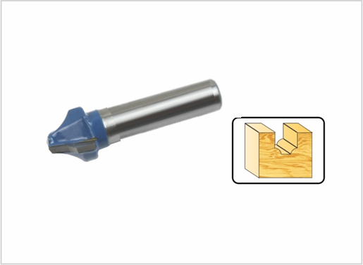 Plunge Cut Beading Bits – 9701 | Cutting Dia (A) – 6 | Cutting Length – 7