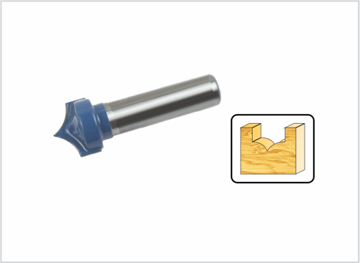 Router Bit 9932 CENTER OLGO THREAD BITS (Shank 8MM)